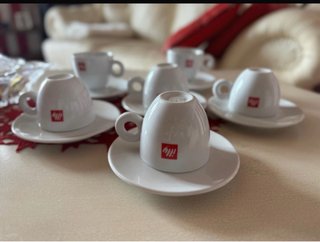 Set 6 Tazzine Caffè Espresso Illy