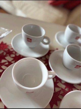 Set 6 Tazzine Caffè Espresso Illy