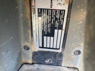 Retroexcavadora Komatsu 97S Pala Mixta solo 4700h