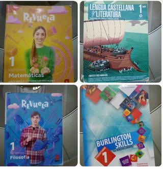 Libros 1º bachillerato huerta salama