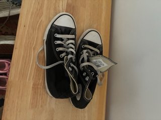 Converse Negro/Blanco Talla 35