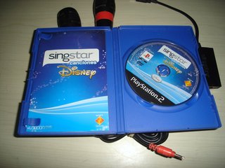 Microfono e gioco Singstar Disney per PS2