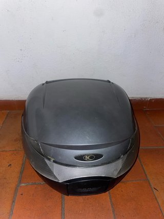 Baúleto Moto Kymco Cinza