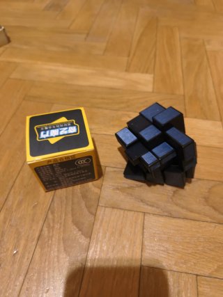 Qiyi Mirror S 3x3 Azul Metalizado