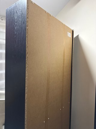 Scaffalatura Ikea Billy Nera 202x80x28