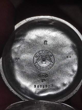 Reloj Bolsillo Plata Longines 51mm Antiguo