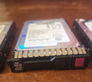 Lote 3 Discos Duros HPE SAS 1.2TB 10K RPM