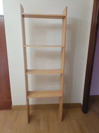 Estantería de madera 60x20x181