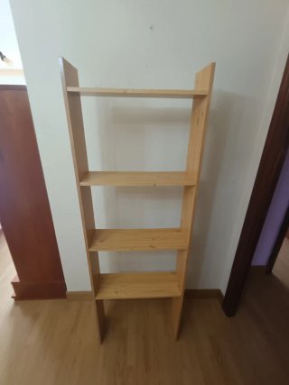 Estantería de madera 60x20x181