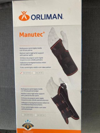 Muñequera para los dolores de artritis