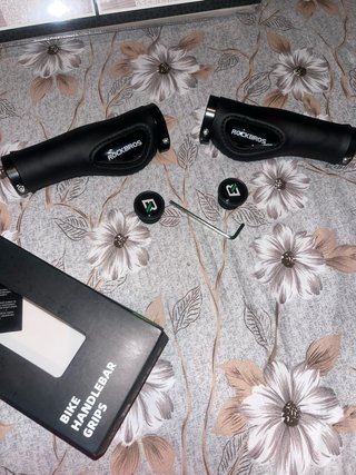 Manguitos de cuero Rockbros para bicicleta