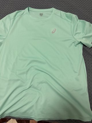 Camisetas Asics Verdes y Amarillas