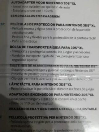 Offerta. Pacchetto fodera+accessori New 3DS XL e 3DS XL