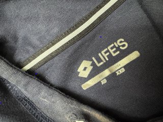 Sudadera con capucha Lotto Azul Marino y Naranja