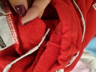Levi’s Red Cropped Sweatshirt – Color Block...