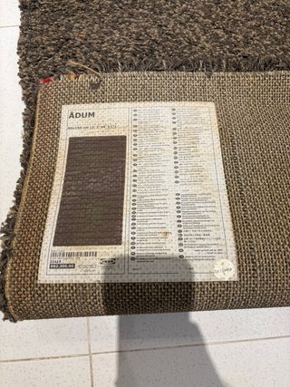 Alfombra IKEA ADUM Marrón