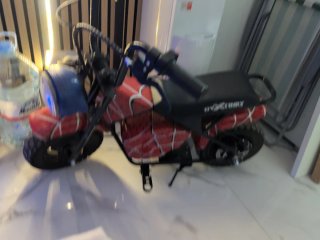 Moto Eléctrica Infantil Spider-Man