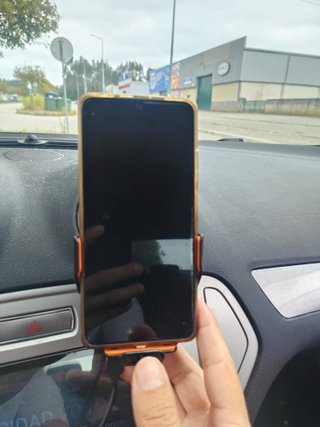 Suporte Carro Magnético c/ Carregamento Sem Fio