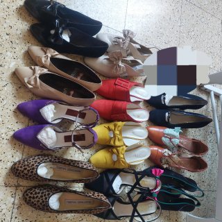 Conjunto di scarpe da donna varie