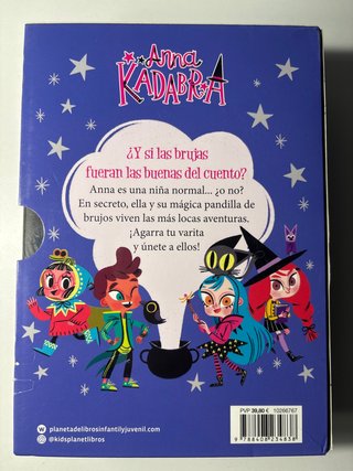 4 libros os de Anna Kadabra, en perfecto estado