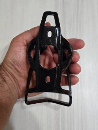 Porta botellas bici negro + herramientas