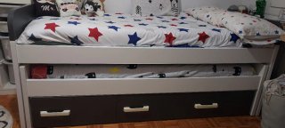 Cama nido doble madera