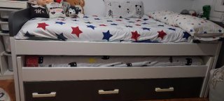 Cama nido doble madera