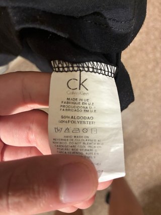 Camiseta Calvin Klein Jeans Negra