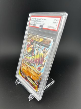 Pokémon Primal Groudon EX PSA 9 Giapponese