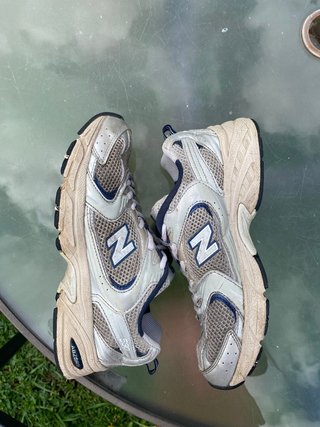 Zapatillas New Balance 530 Plata/Blanco