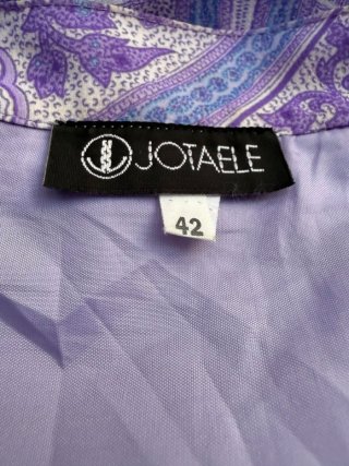 Falda midi vintage años 70  "paisley"