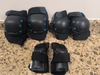 Protecciones Decathlon M Rodillas Codos Muñecas