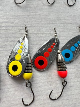 Cucharillas Pesca Trucha Set 12