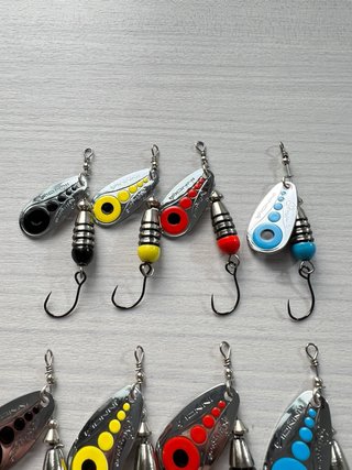 Cucharillas Pesca Trucha Set 12