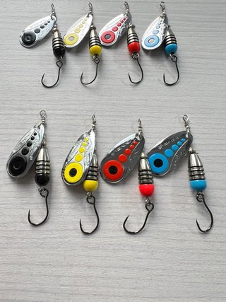 Cucharillas Pesca Trucha Set 12