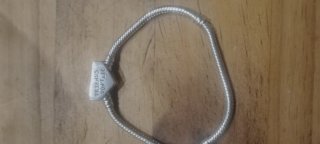 Pulsera plateada.de STRAGER THINGS