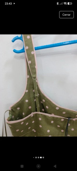 Vestido  Zara lunares,nuevo con etiqueta