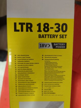 Desbrozadora KARCHER  LTR 18-30 a batería