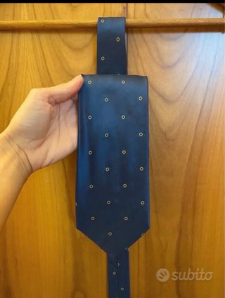 Cravatta Zadi Andrew's Ties.100% seta, made in It