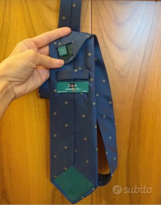 Cravatta Zadi Andrew's Ties.100% seta, made in It