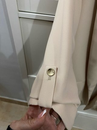 Blazer Zara Beige Talla Única Nuevo
