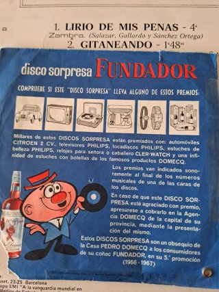 Disco Vinilo Rafael Farina Regal EMI