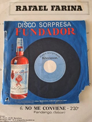 Disco Vinilo Rafael Farina Regal EMI