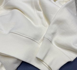 Sudadera Dior Beige con Logo Marrón