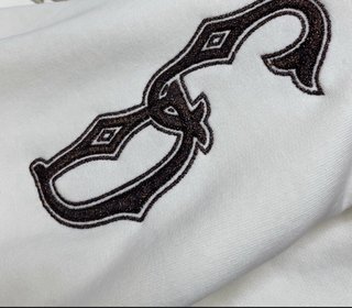 Sudadera Dior Beige con Logo Marrón
