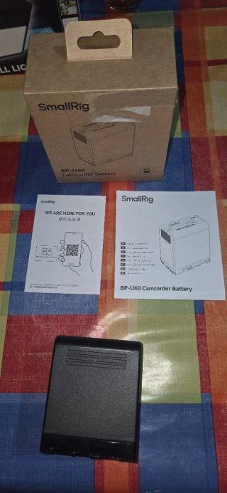 Batteria SmallRig BP-U60 per Sony