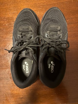 Zapatillas ASICS Running Negras Talla 41.5