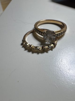Anillos dorados Luxenter