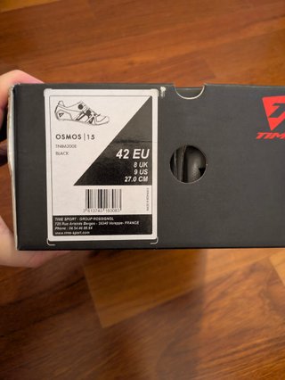 NUEVAS Zapatillas alta gama TIME OSMOS 15 talla 42