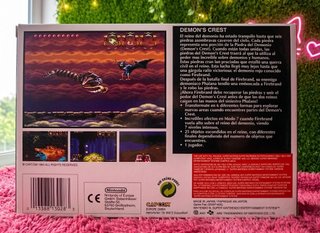 Demon's Crest SNES Españolizado muy exclusivo